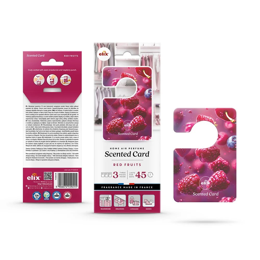 Scented Card Red Fruits