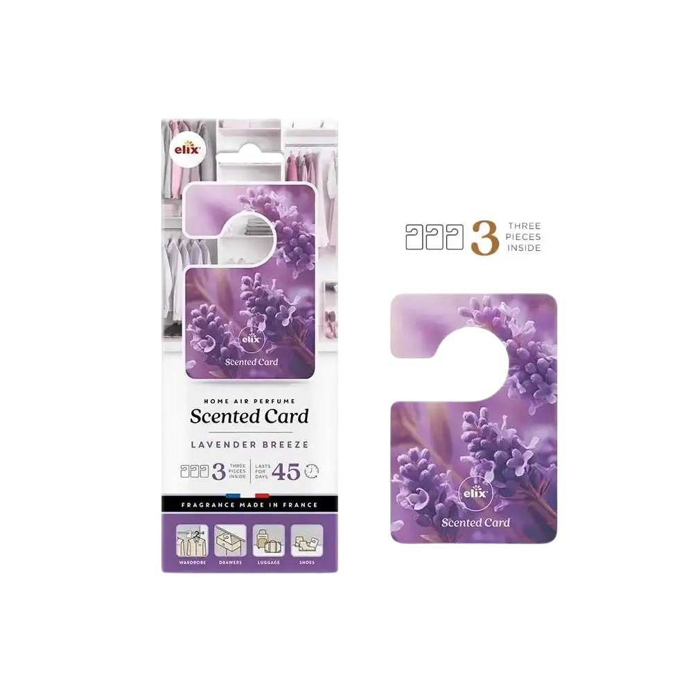 Scented Card Lavender Breeze